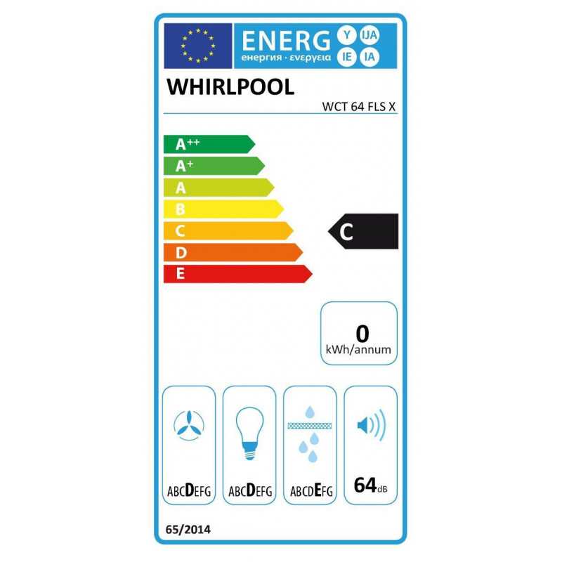 Groupe filtrant 332m³/h WHIRLPOOL 52.9cm, 1119636