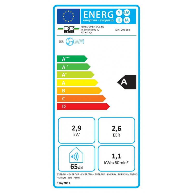 Climatiseur MKT 295 Eco 2,9 kW S-Line Remko