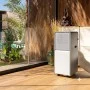 ForceClima 12650 Style Heating 12000 BTU – Climatiseur portable réversible chaud/froid 28–35 m² – LED – Télécommande