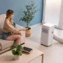 ForceClima 7100 Soundless Climatiseur portable 7000 BTU avec télécommande, LED, 4 modes, 2 vitesses, kit fenêtre, 15-20 m²