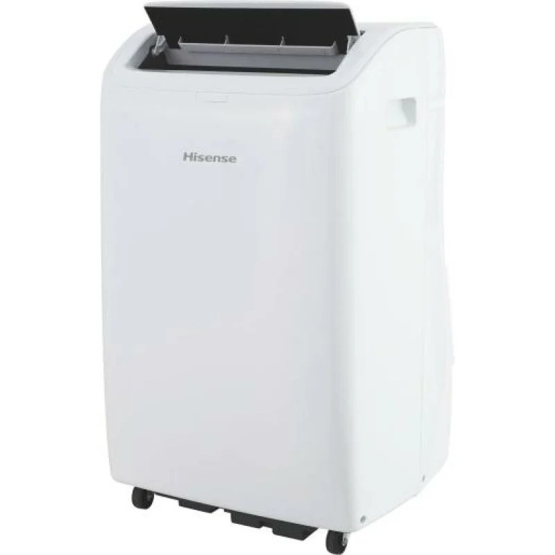 Climatiseur Portable Wifi Hisense 12 000 BTU, 63 dB, Refroidissement, Déshumidification, Chauffage et Ventilation Classe A+