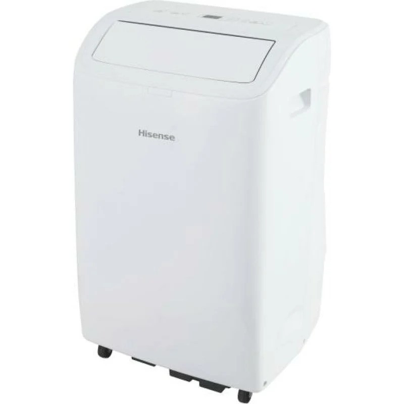 Climatiseur Portable Wifi Hisense 12 000 BTU, 63 dB, Refroidissement, Déshumidification, Chauffage et Ventilation Classe A+