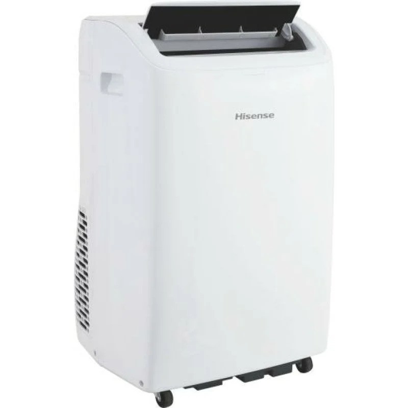 Climatiseur Portable Wifi Hisense 12 000 BTU, 63 dB, Refroidissement, Déshumidification, Chauffage et Ventilation Classe A+