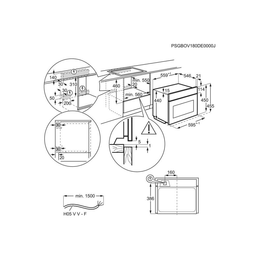 Micro ondes + Gril Electrolux EVM8E08X Niche 45 cm