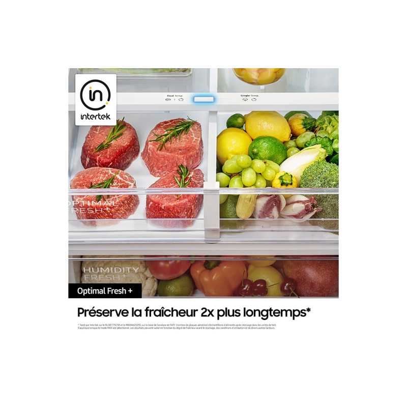 Refrigerateur congelateur en bas Samsung RB38C776CS9