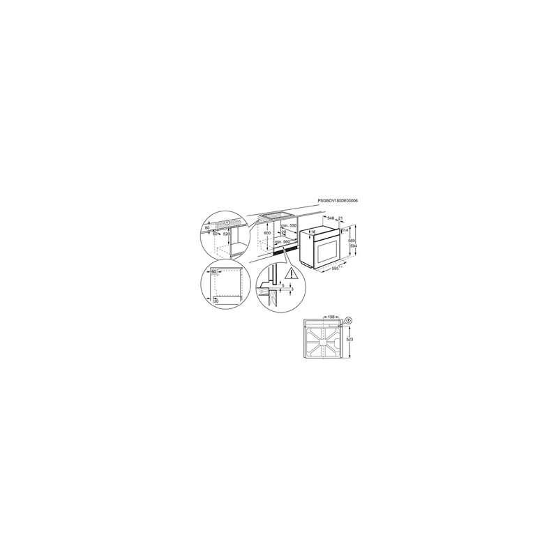 Four Electrolux EOE8P39X