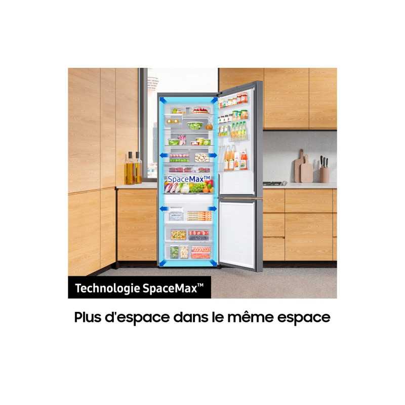 Réfrigérateur congélateur en bas Samsung RB53DG706AS9
