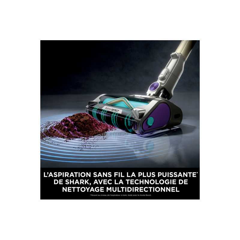 Aspirateur balai Shark Power Detect avec base de vidage automatique IP3251 EUT