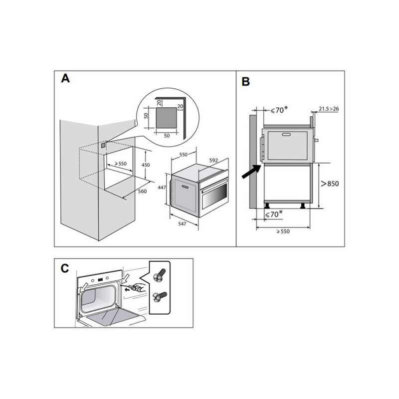 Four encastrable De Dietrich DKP4531X COMPACT