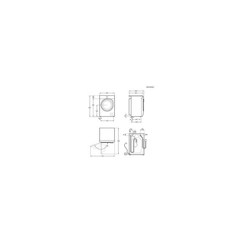 Lave linge hublot Electrolux ew8fi5140aq