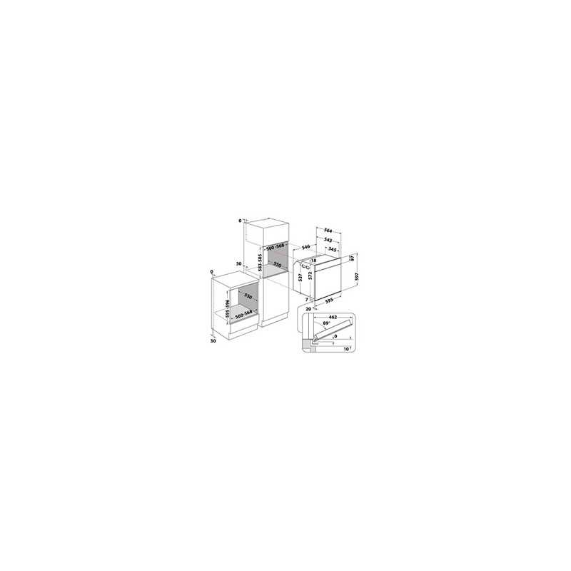 Four encastrable Whirlpool WO54S8PPM1SXAF
