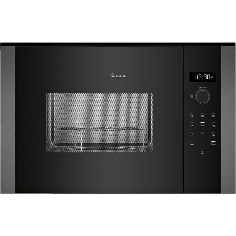 Micro ondes mono fonction Neff HLAGD53G0 gris graphite
