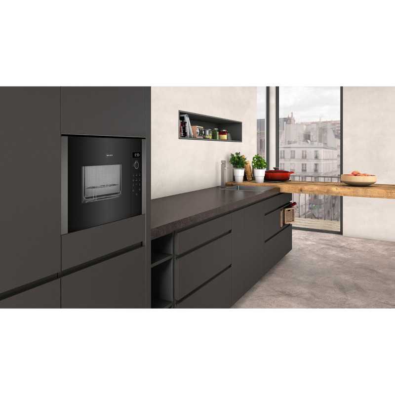 Micro ondes mono fonction Neff HLAGD53G0 gris graphite