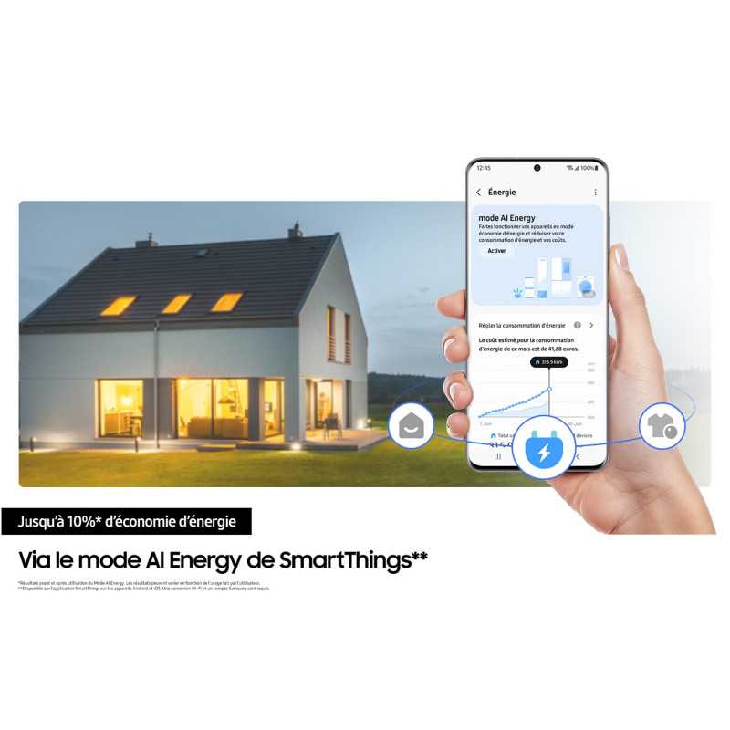 Réfrigérateur américain Samsung RS90F66BETEF