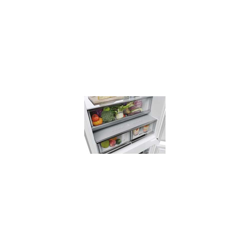 Réfrigérateur congélateur en bas Haier HBW7719C Blanc
