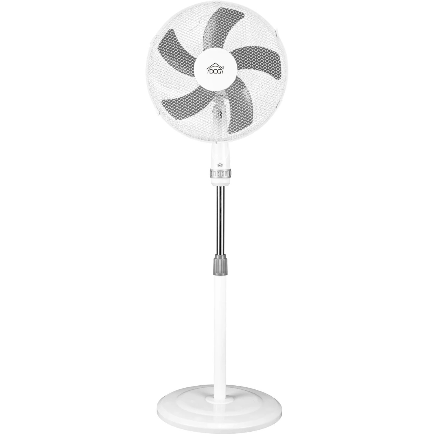 DCG Eltronic VE1640 ventilateur Gris, Blanc