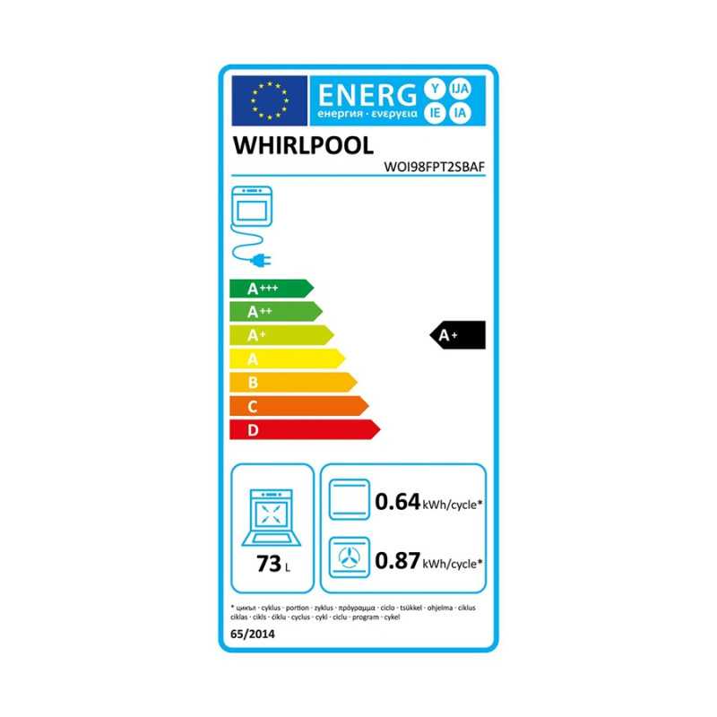 Four encastrable Whirlpool WOI98FPT2SBAF