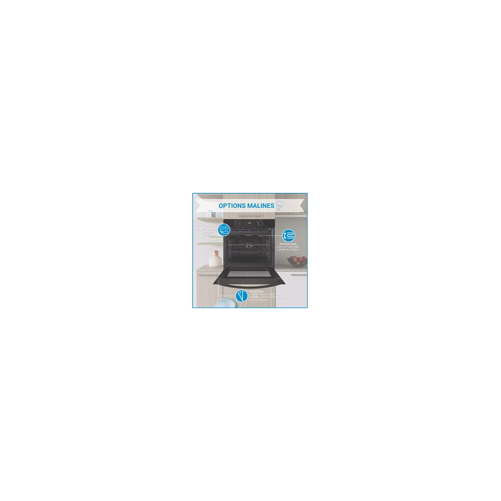 Four encastrable Indesit IO 275P B Noir MAT