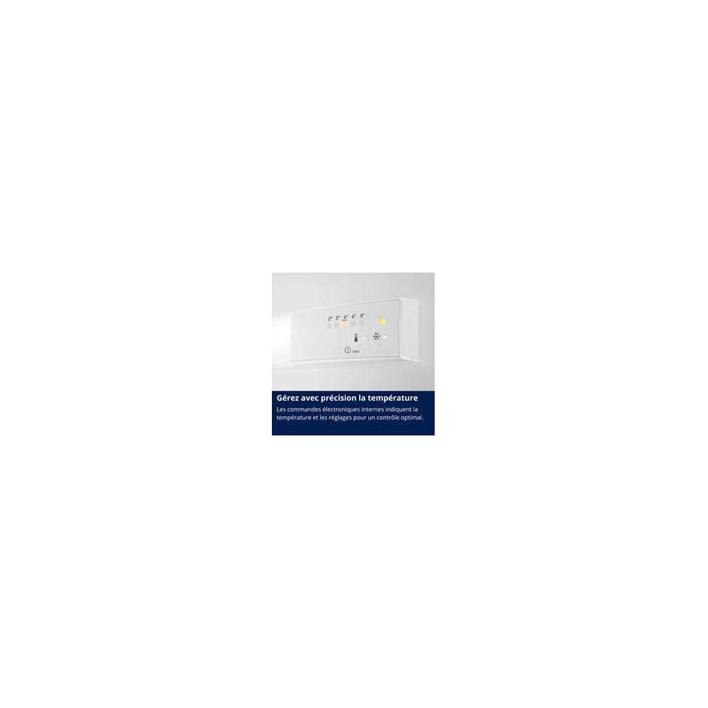 Réfrigérateur congélateur en bas Electrolux KNS3SE18S Encastrable 178 cm