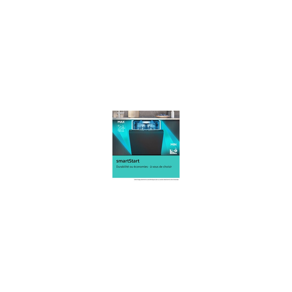 Lave vaisselle encastrable Siemens SN65YX06CE 60 cm Tout intégrable
