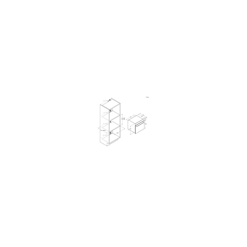 Four encastrable Rosieres RO6 T5G3YTB Noir