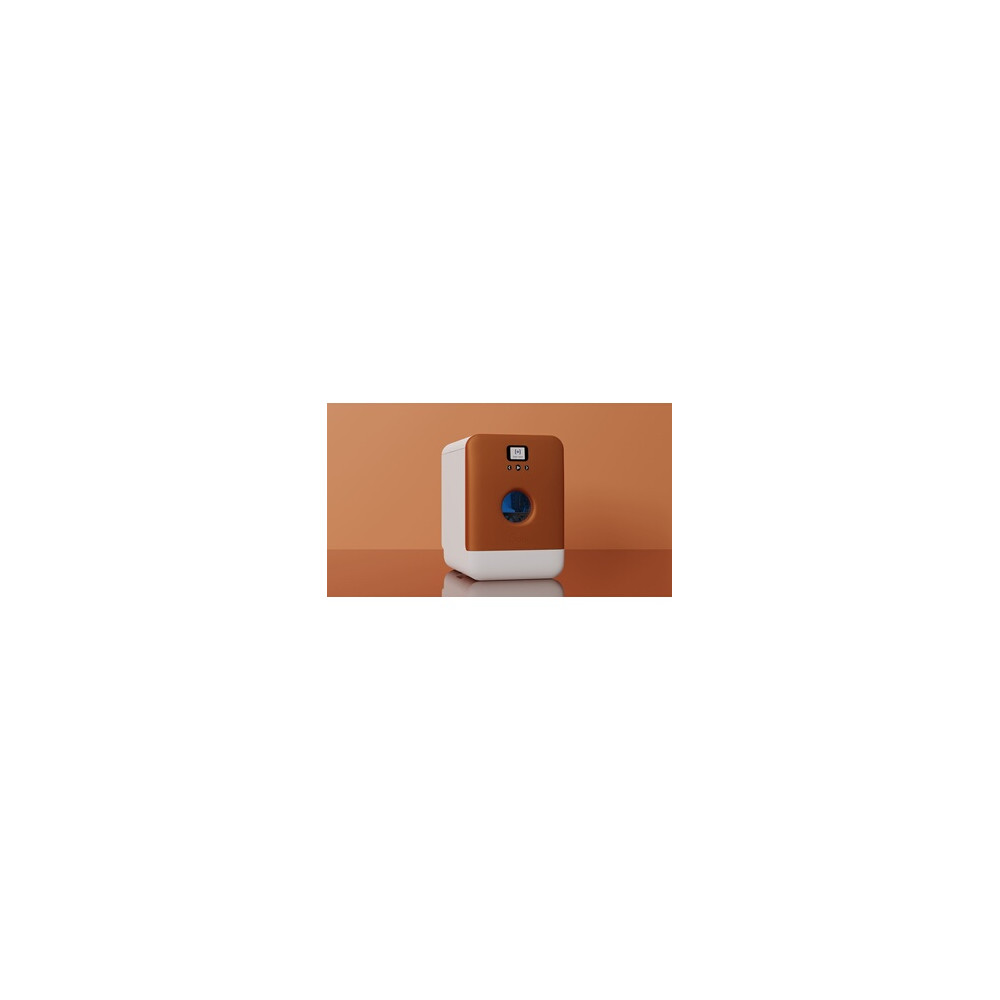 Mini lave vaisselle Daan Tech Compact 34 cm Blanc et Orange