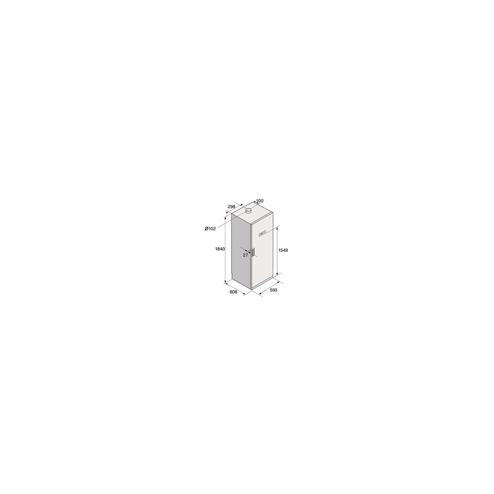 Sèche linge à évacuation Asko DC7784V.T Titanium