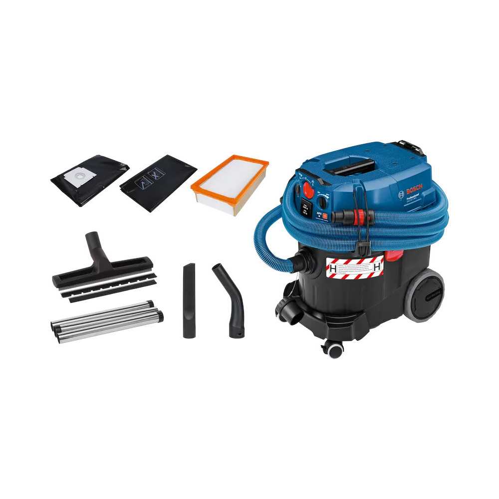 Aspirateur eau et poussière classe H 1200W GAS 35 H AFC sous carton BOSCH 06019C36W0