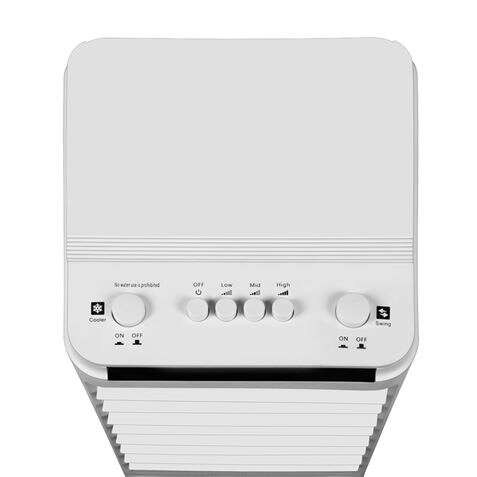 Rafraîchisseur Climatiseur mobile Muvip 7,5 Litres 80W 280 m³/h 65 dB Rafraîchisseur d’air avec humidificateur et Ice-Packs