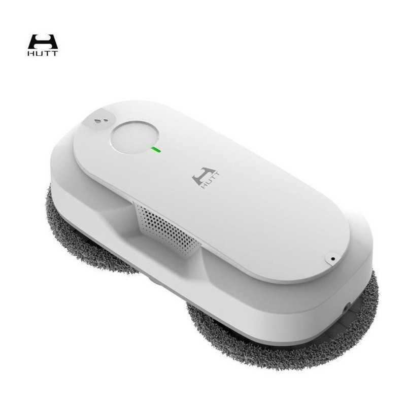 HUTT DDC56 Robot Laveur de Vitre - Robot Nettoyeur de Vitres avec Double Pulvérisation d'eau - Systeme de Protection