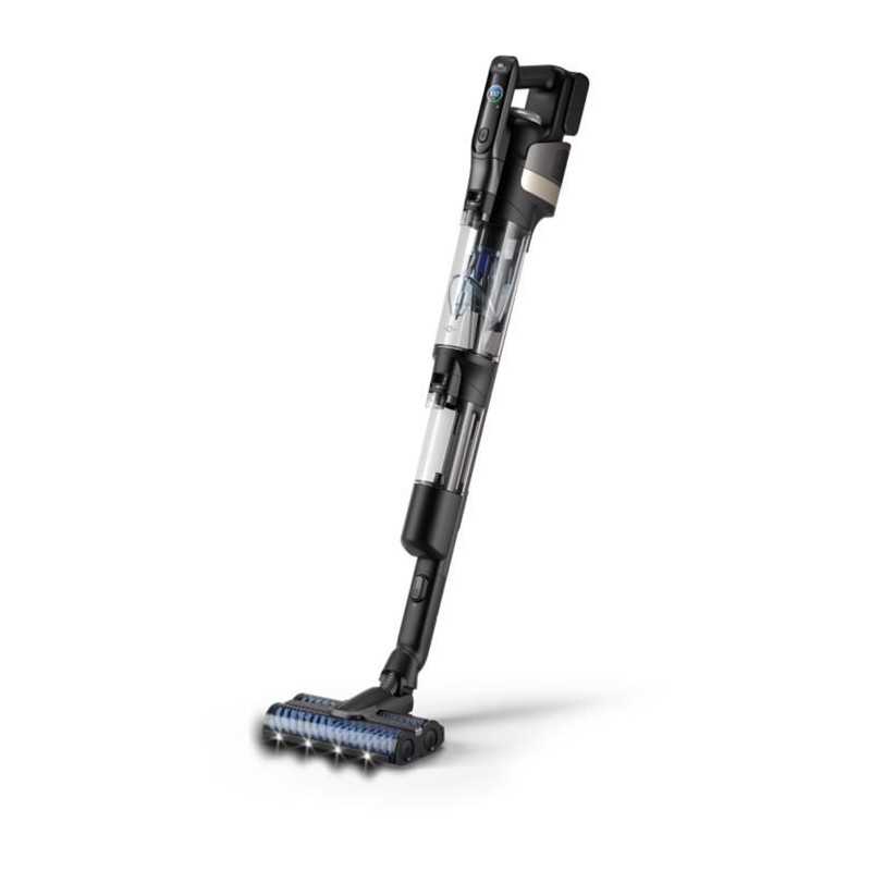 Aspirateur Balai Laveur sans fil - PHILIPS AquaTrio XW9463/11 - Brosses AquaSpin Haute Vitesse - Systeme Auto-Nettoyant