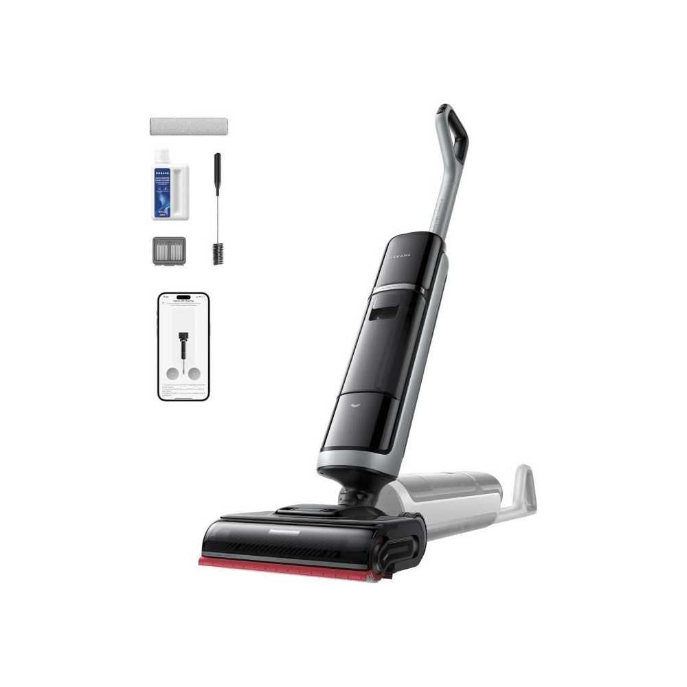 DREAME H15 Pro Heat Aspirateur Laveur - Nettoyage des sols a 85 °C - Bras robotisé IA GapFree - Capteur RVB intelligent - 22 k