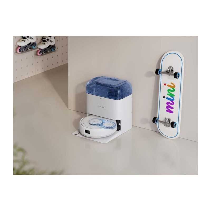 Aspirateur Robot Laveur - ECOVACS DEEBOT MINI - 9000 Pa - 128 min - 1,8 L - Bleu / Blanc