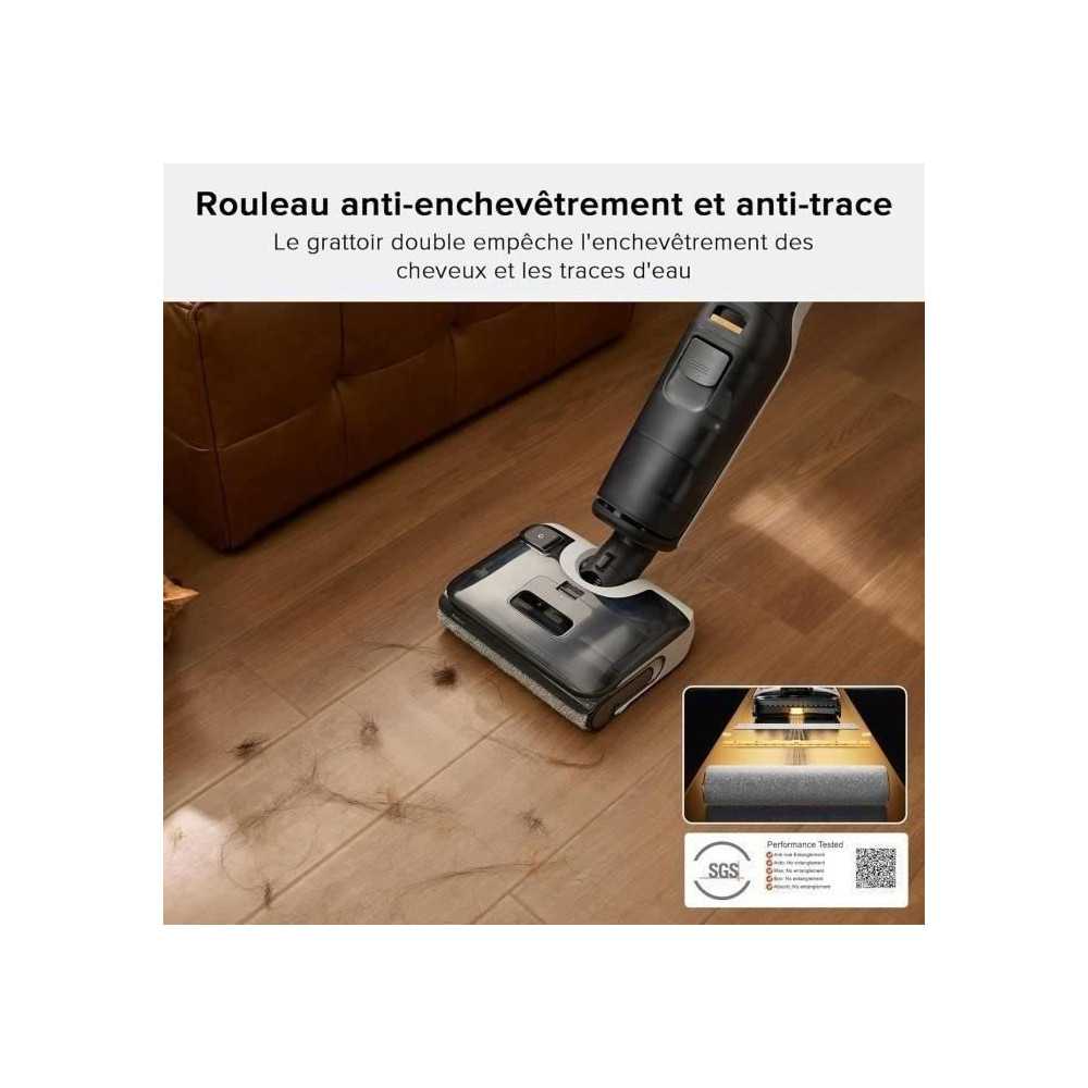Aspirateur Laveur ROBOROCK F25 - 20 000 Pa - Tout-en-Un avec séchage Rapide a 90 °C - Auto-Nettoyage a l'eau Chaude