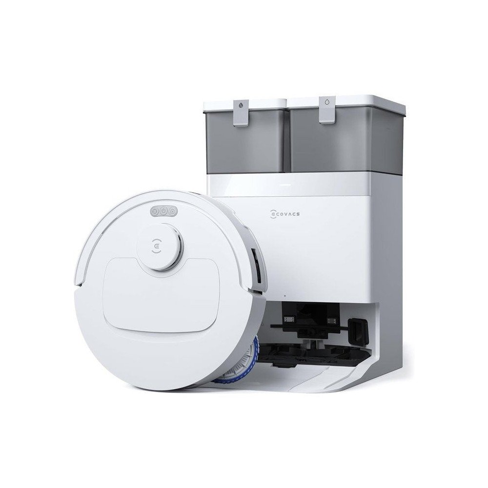 ECOVACS T30C Omni GEN2 - Aspirateur Robot Laveur avec Station - 25000Pa - Lavage a l'eau Chaude 75? - Serpilliere OZMO Turbo 2.0