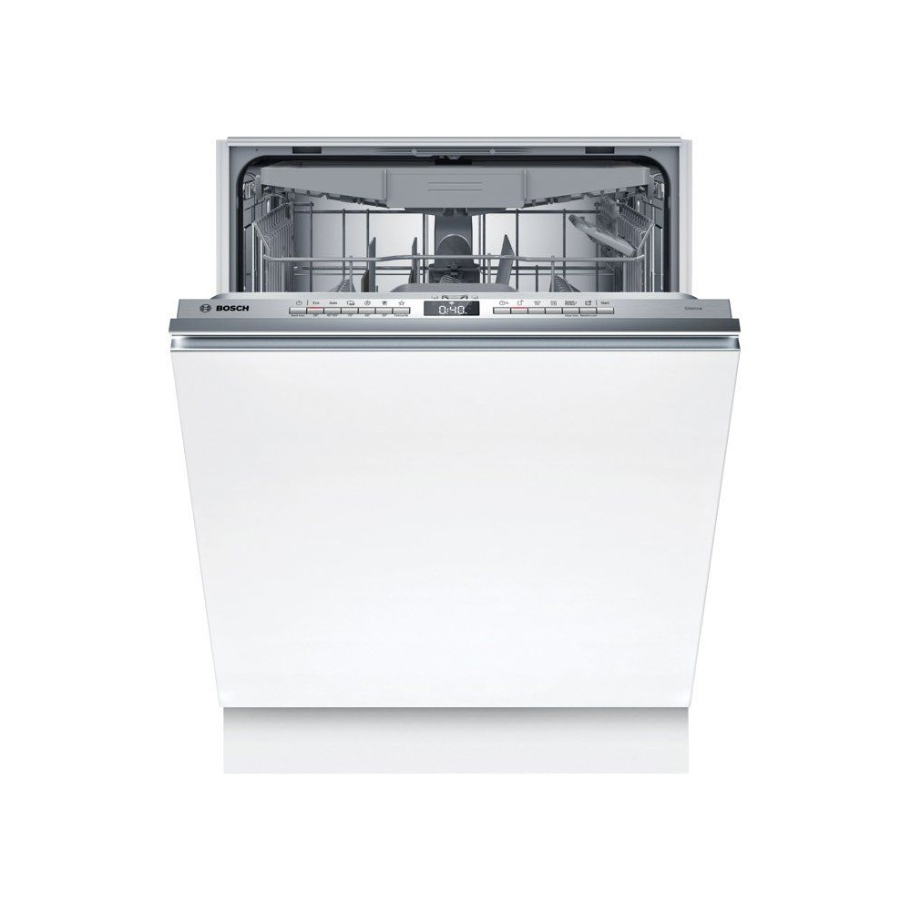 Lave-vaisselle tout intégrable BOSCH SBV4HVX14E SER4 - 14 couverts - Induction - L60cm - Grande hauteur - 46dB - Classe C
