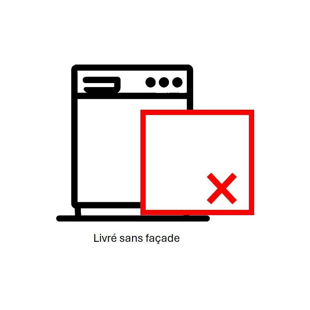 Lave-vaisselle tout intégrable BOSCH SBV4HVX14E SER4 - 14 couverts - Induction - L60cm - Grande hauteur - 46dB - Classe C