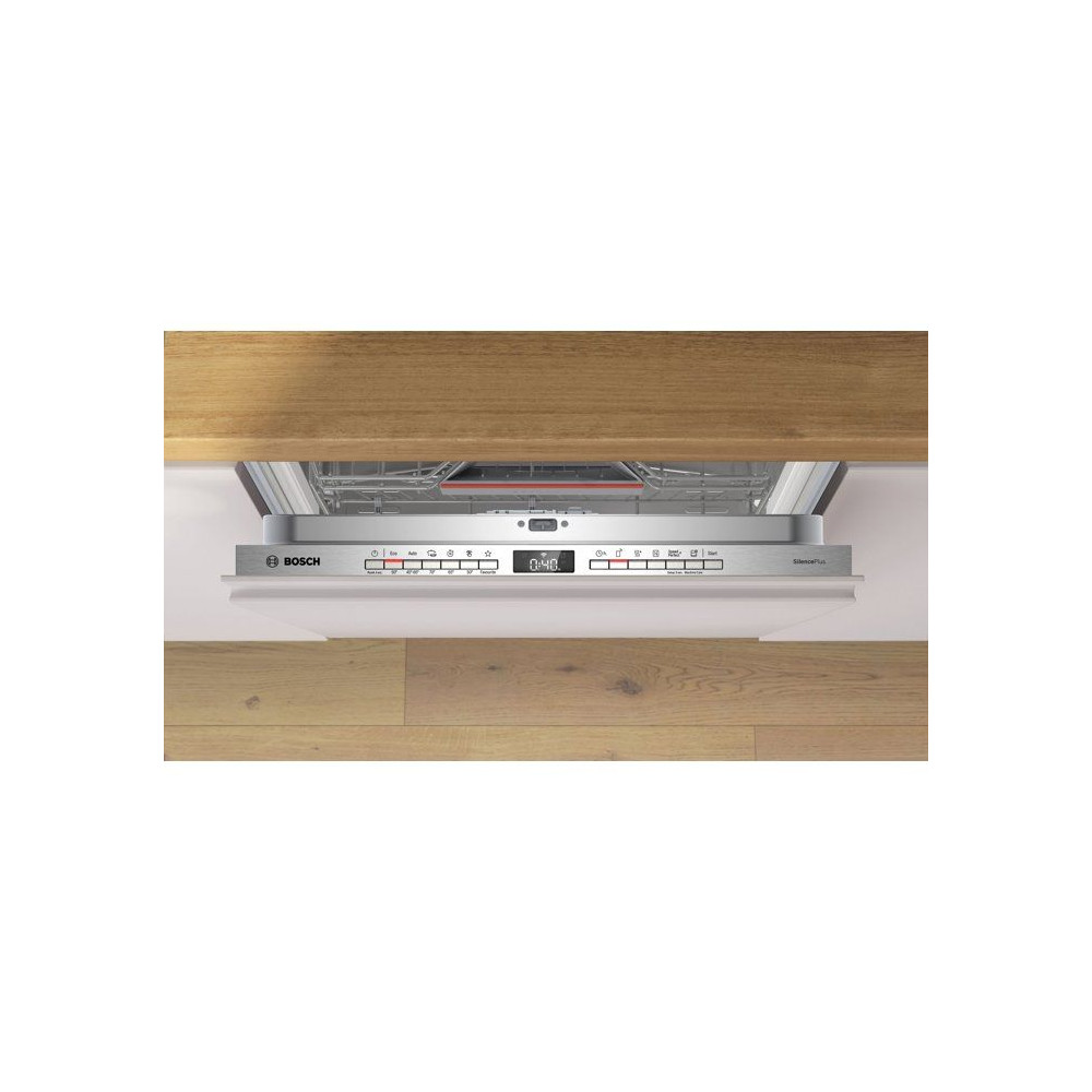 Lave-vaisselle tout encastrable BOSCH SBV4HCX07E SER4 - 14 couverts - Induction - L60cm - grande hauteur - 42dB - Classe C