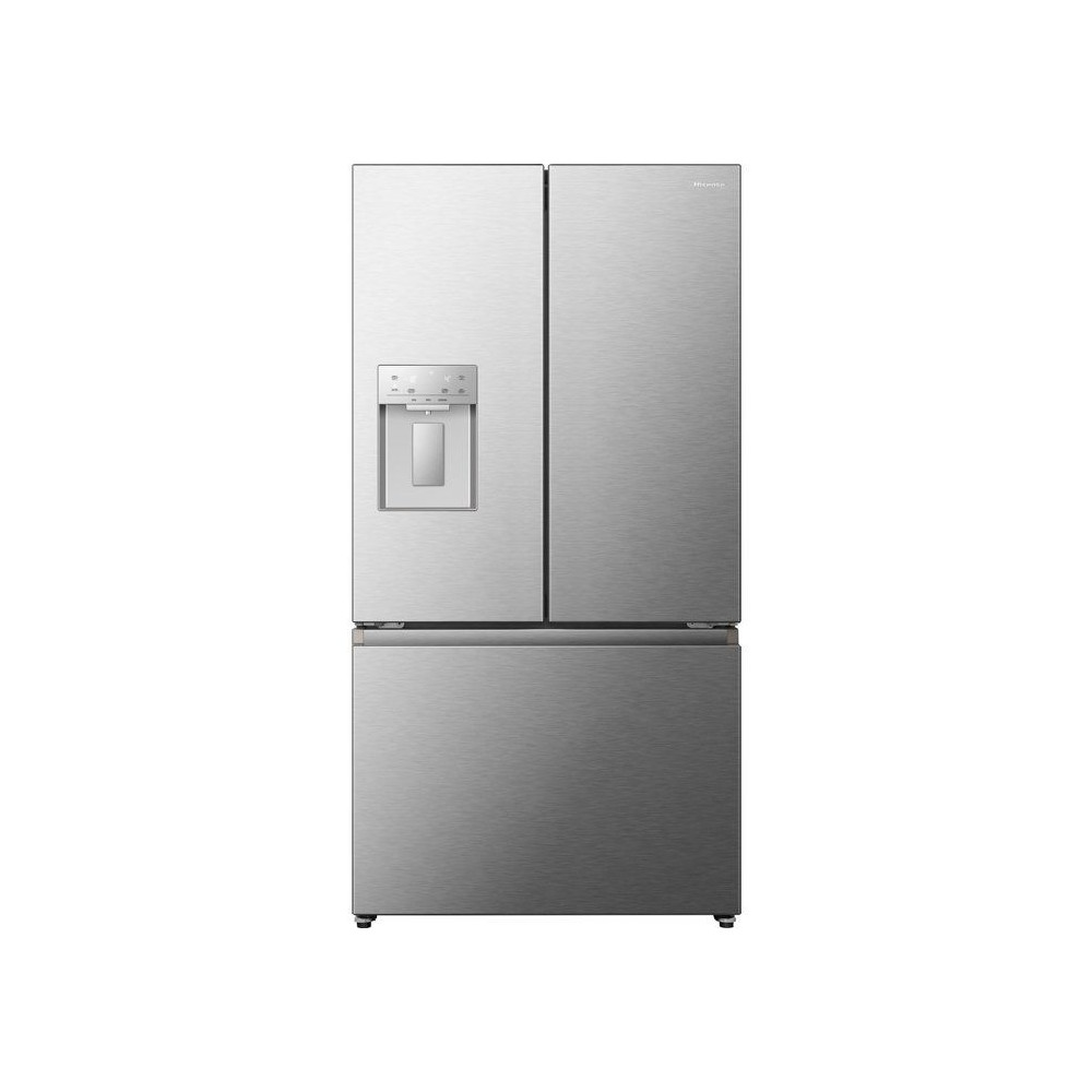 Réfrigérateur multi-portes - HISENSE - RF815N4SESE - 634 L - Distributeur d'eau - Classe E - 91,4 x 73 x 178,5 cm - Inox