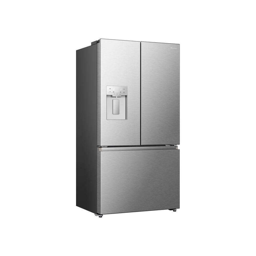 Réfrigérateur multi-portes - HISENSE - RF815N4SESE - 634 L - Distributeur d'eau - Classe E - 91,4 x 73 x 178,5 cm - Inox