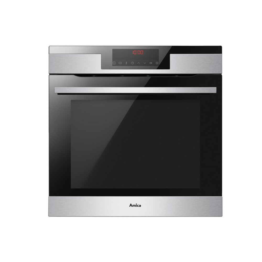 Four encastrable - Pyrolyse + Hydro clean - AMICA - ED57521OPX - Inox - Porte froide - 77 L - 59,5 x 59,5 x 59,5 cm