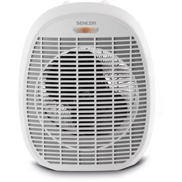Radiateur soufflant a air chaud - SENCOR - SFH 7017WH - 2000 W - 2 niveaux de chauffage - Blanc