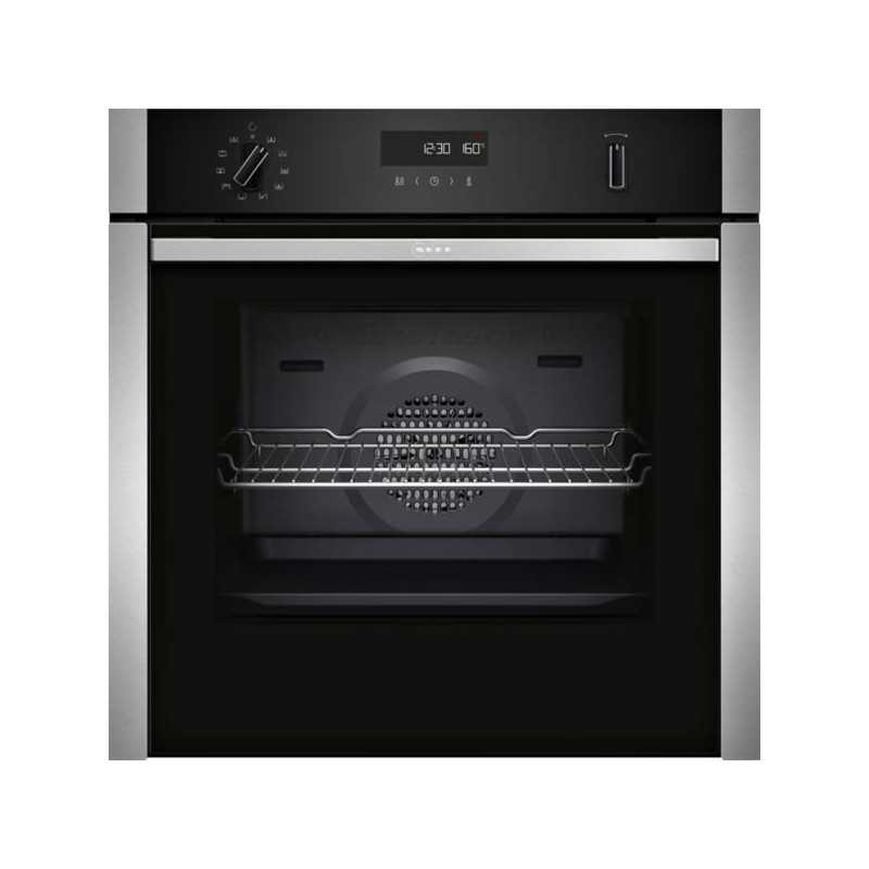 Four pyrolyse - N50 - Noir - Volume four (L): 71 l - 8 modes de cuisson NEFF - B5ACH7AN3F
