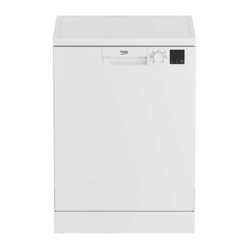 Lave-vaisselle pose libre BEKO DVN06430W - 14 couverts - L60cm - 47dB - Blanc