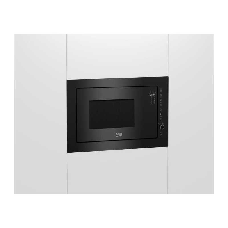 Micro-ondes & Gril encastrable - BEKO - BMGB25333BG - Inox - 59,5x39,2x38,8 cm