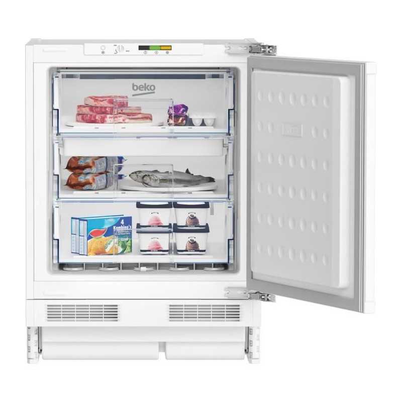 Congélateur Intégrable armoire BEKO BU1204N - 3 tiroirs - Porte réversible