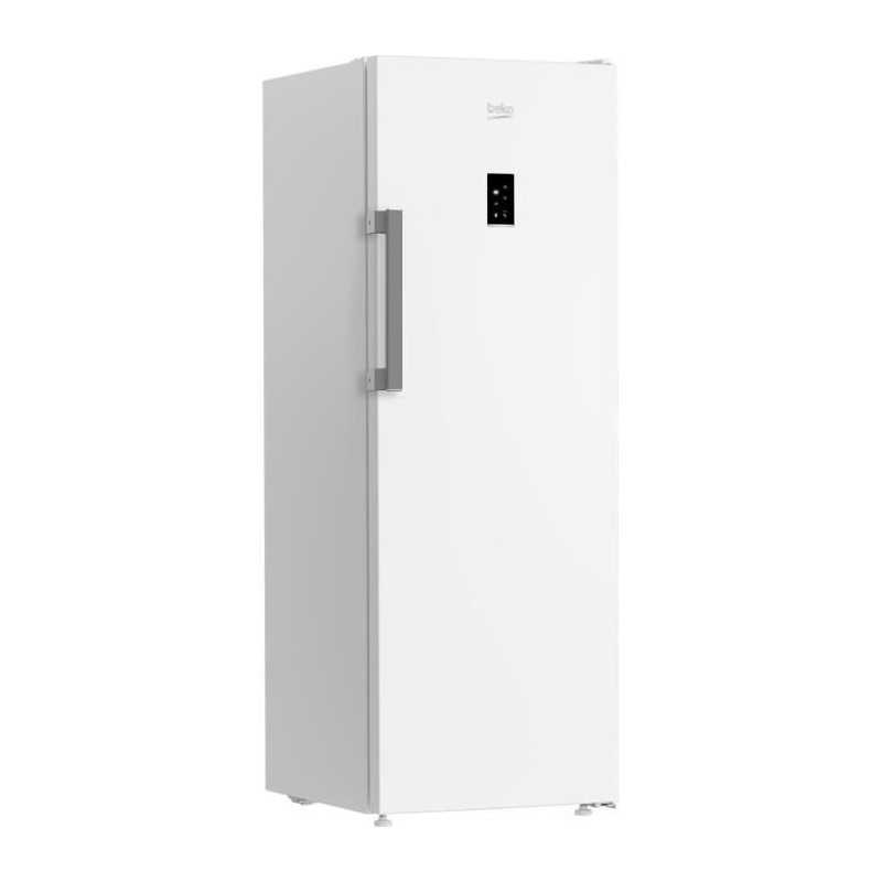 Congélateur armoire pose libre - BEKO - B3RFNE294W - Froid ventilé - E - 260 L - Autonomie : 11 h - 75,4 x 59,7 x 170,5 cm - B