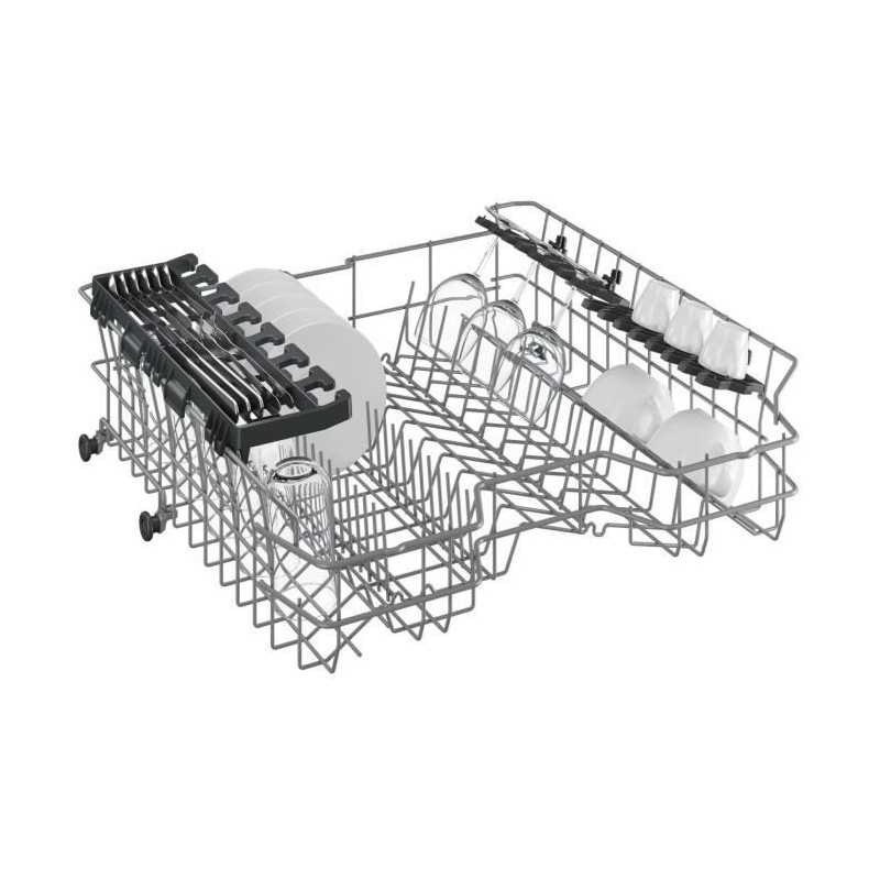 Lave-vaisselle tout intégrable BEKO BDIN18441 - 14 couverts - Induction - L60cm - 42dB - Ouverture automatique - Blanc