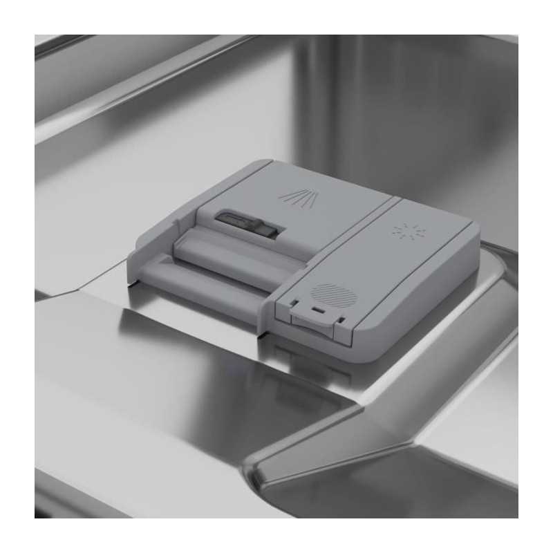 Lave-vaisselle tout intégrable BEKO BDIN18441 - 14 couverts - Induction - L60cm - 42dB - Ouverture automatique - Blanc