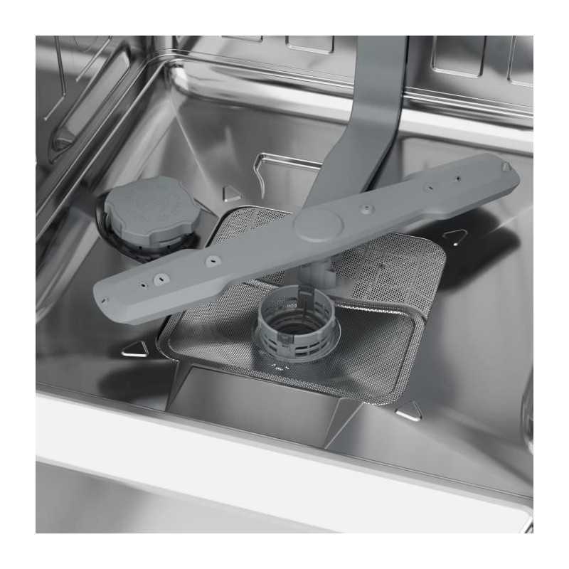Lave-vaisselle tout intégrable BEKO BDIN18441 - 14 couverts - Induction - L60cm - 42dB - Ouverture automatique - Blanc